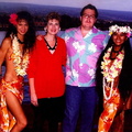 Dave &amp; Deb with Hawaiin Babes