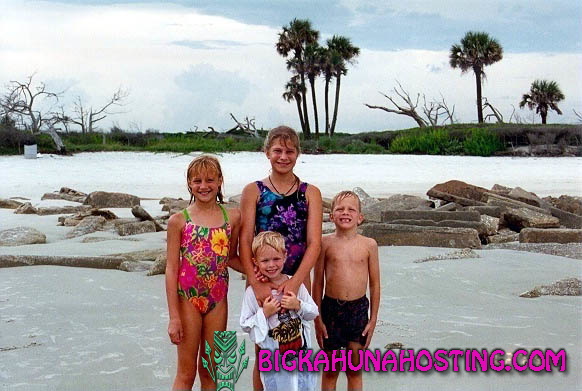 St Augustine - kids at beach