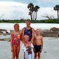 St Augustine - kids at beach
